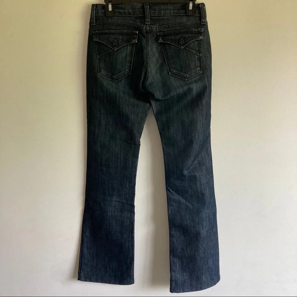 James Jeans Black Icon Flap Sz 27 - Picture 3 of 7
